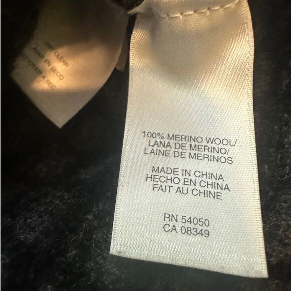 Jones New York Check Jacket 100% Merino Wool Size Small Coat Business Short - Picture 5 of 5